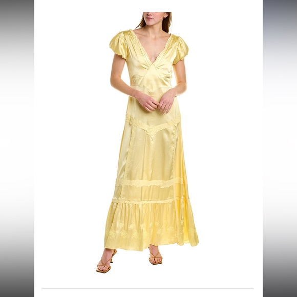 NWT LoveShackFancy Quintessa Maxi Dress